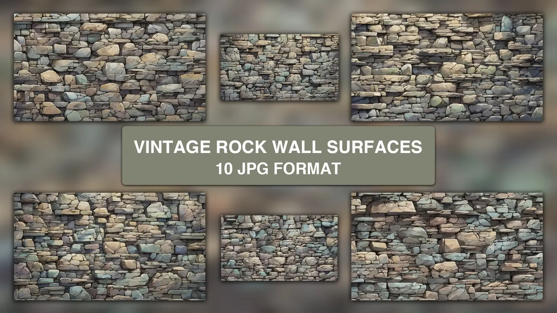 Vintage Rock Wall Surfaces Premium Background Image Pack image